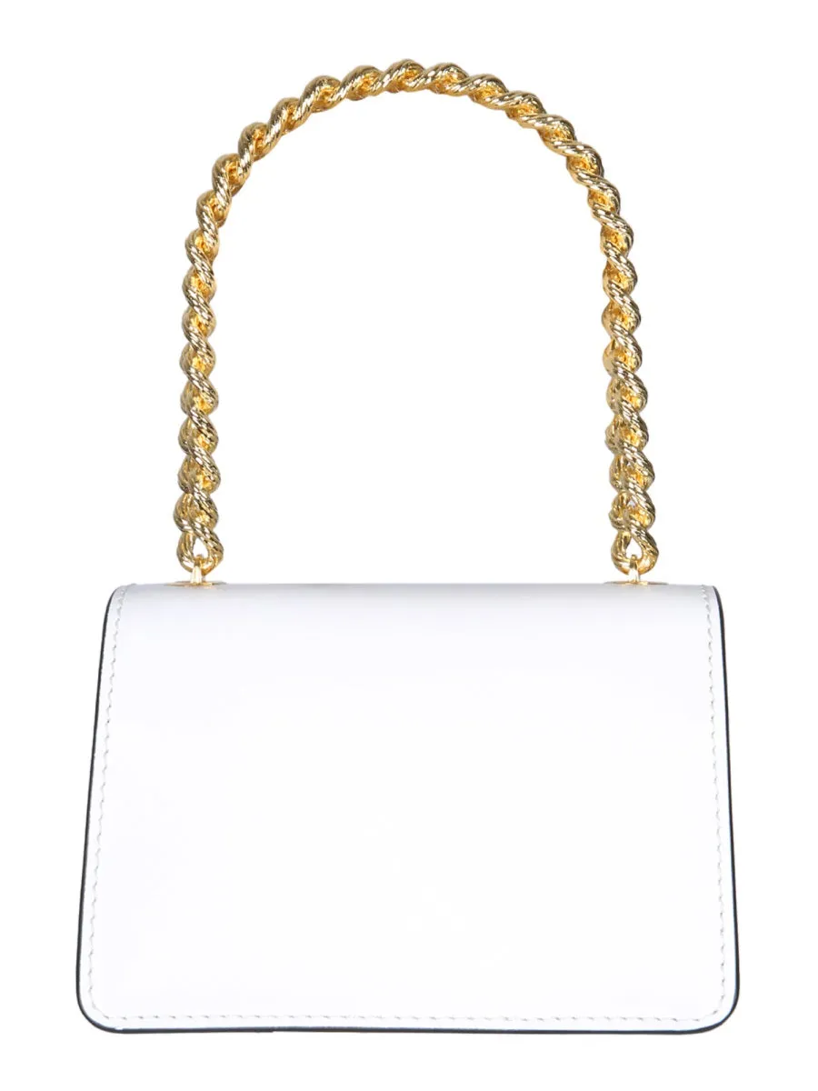 Moschino Lettering Charm Small Shoulder Bag