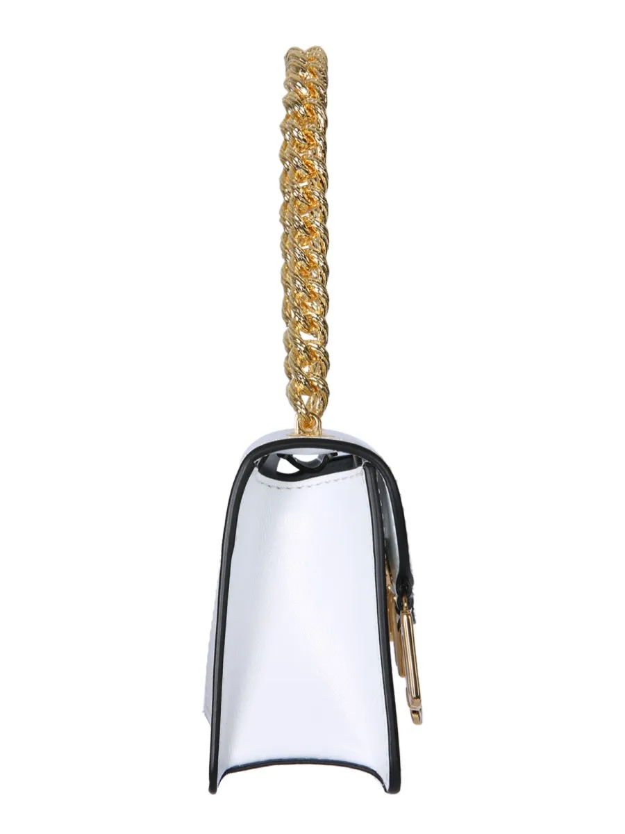 Moschino Lettering Charm Small Shoulder Bag