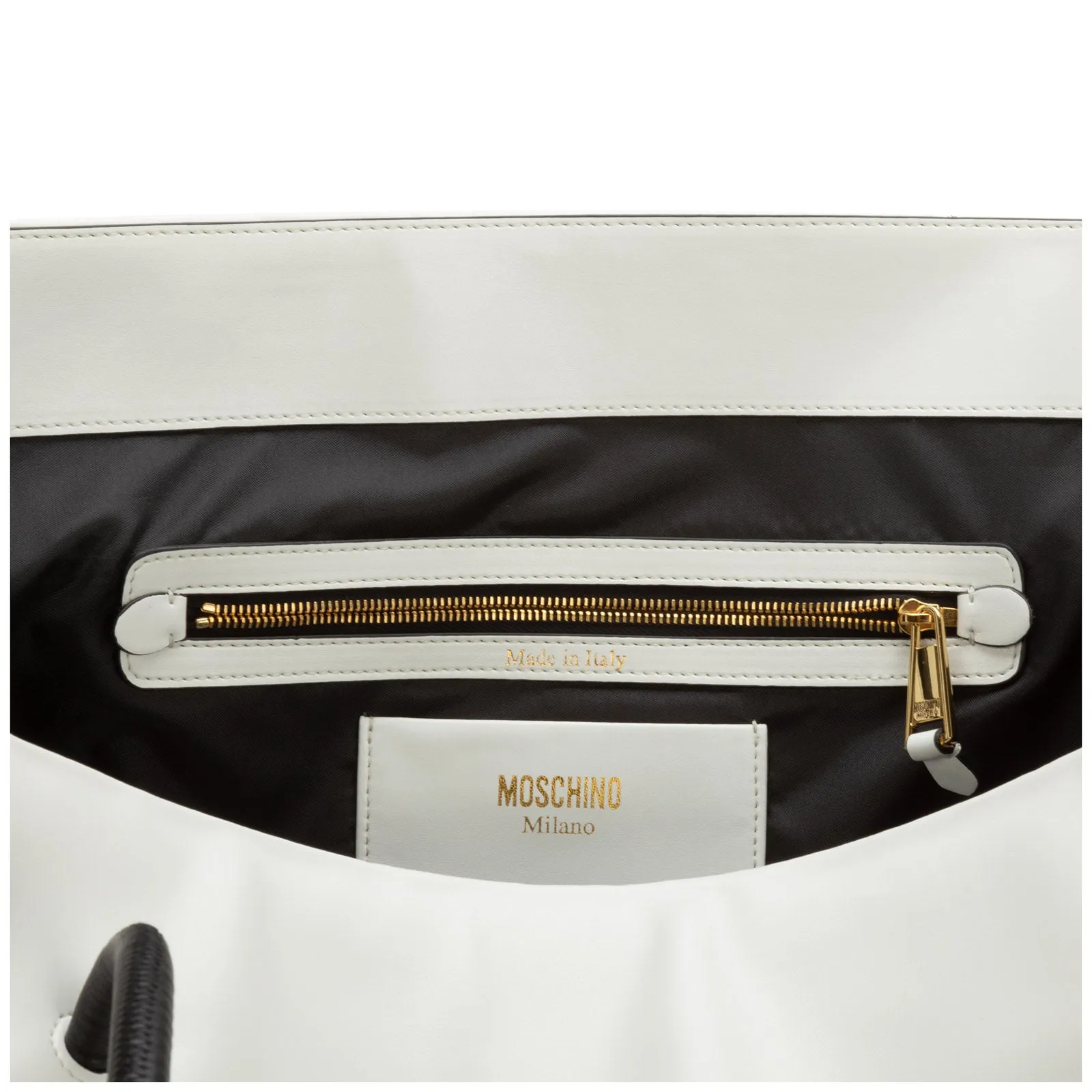 Moschino Logo Print Large Tote Bag