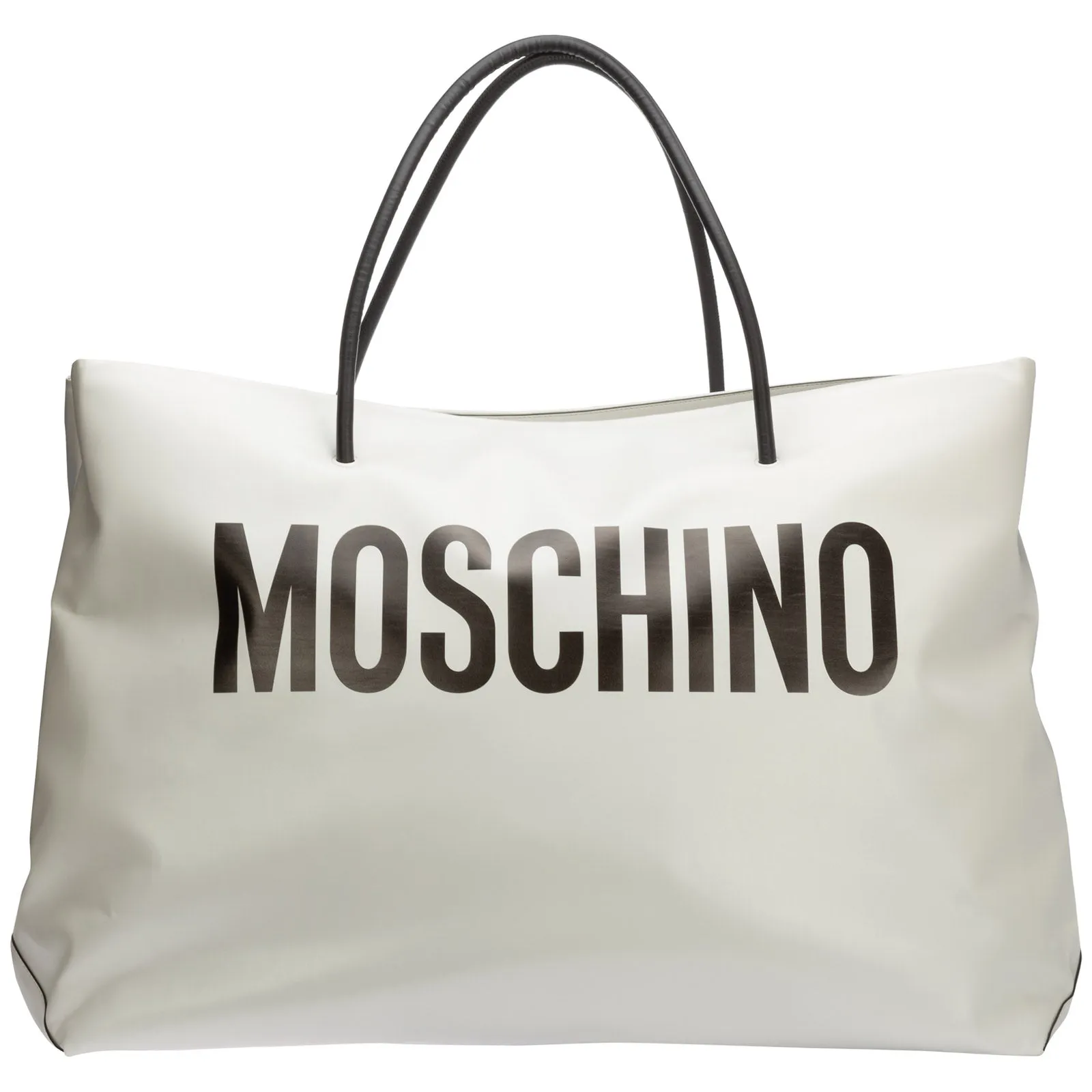 Moschino Logo Print Large Tote Bag