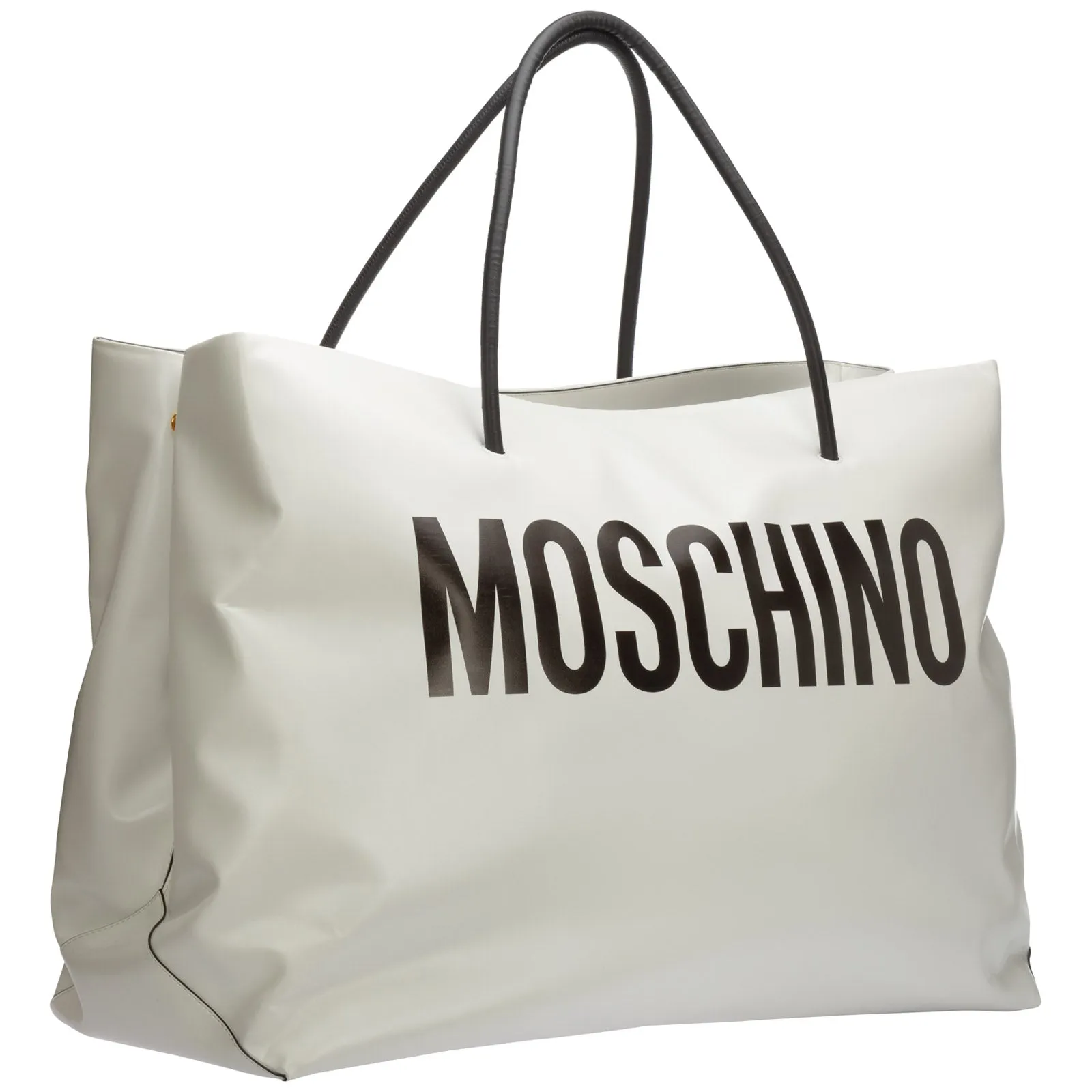 Moschino Logo Print Large Tote Bag