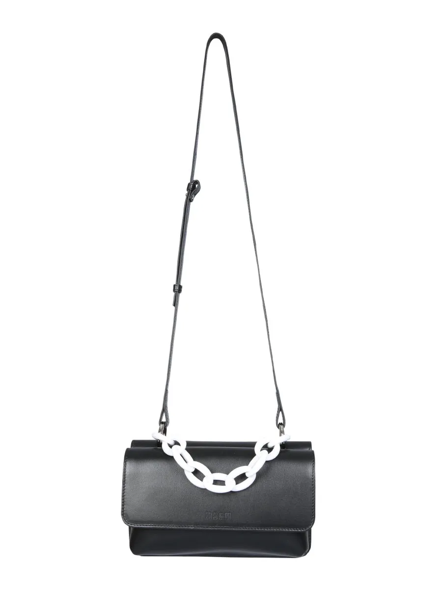 MSGM Logo Detailed Twin Shoulder Bag
