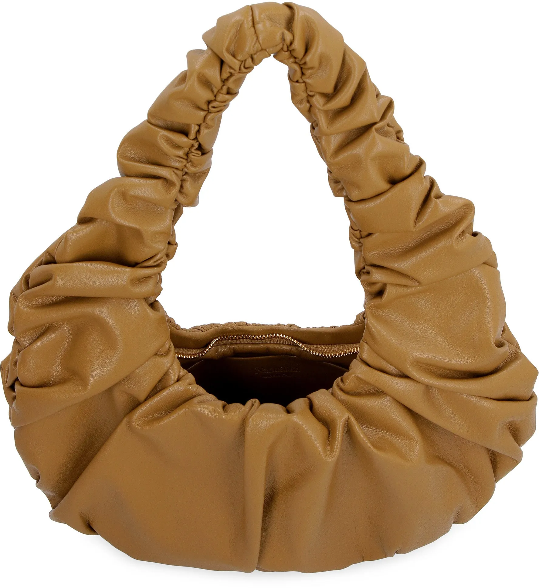 Nanushka Anja Ruched Shoulder Bag