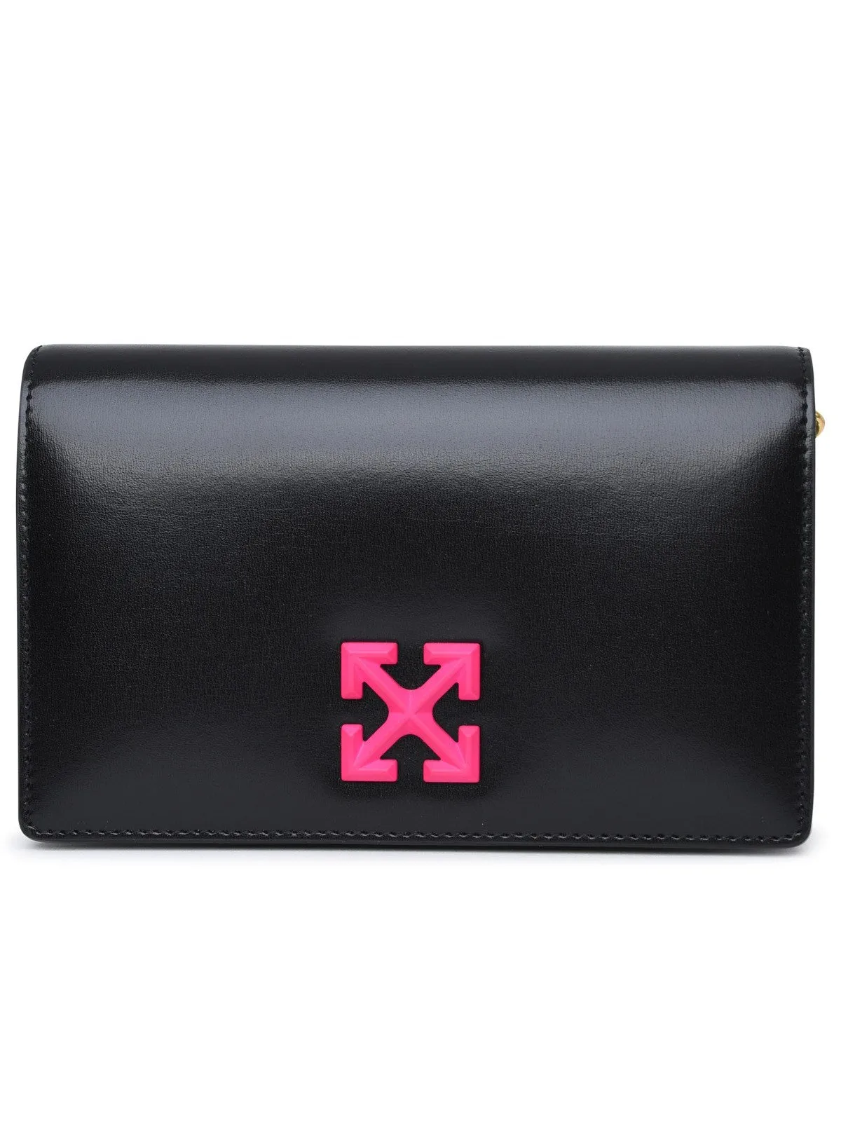 Off-White Logo Plaque Chained Shoulder Bag