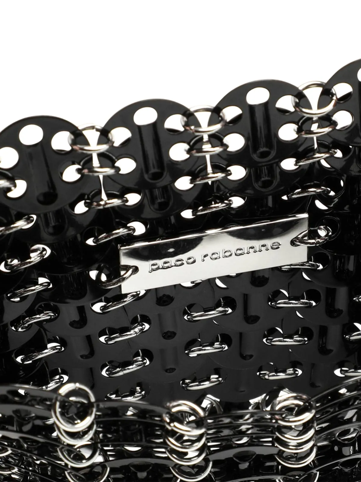 Paco Rabanne Nano Chained Shoulder Bag