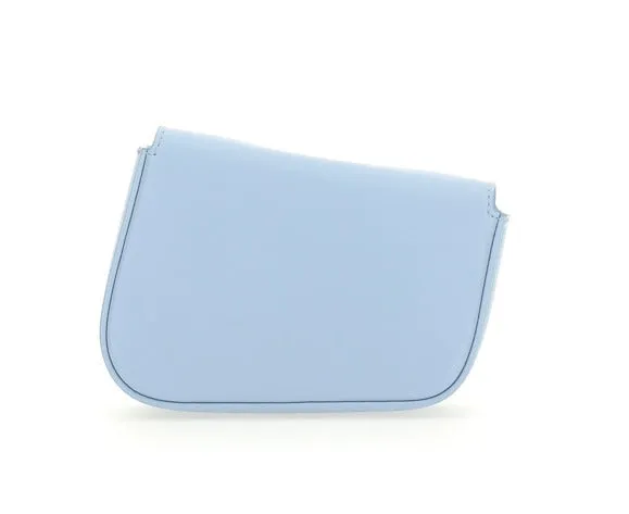 Palm Angels Logo-Print Foldover Top Shoulder Bag