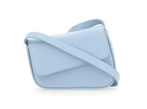 Palm Angels Logo-Print Foldover Top Shoulder Bag
