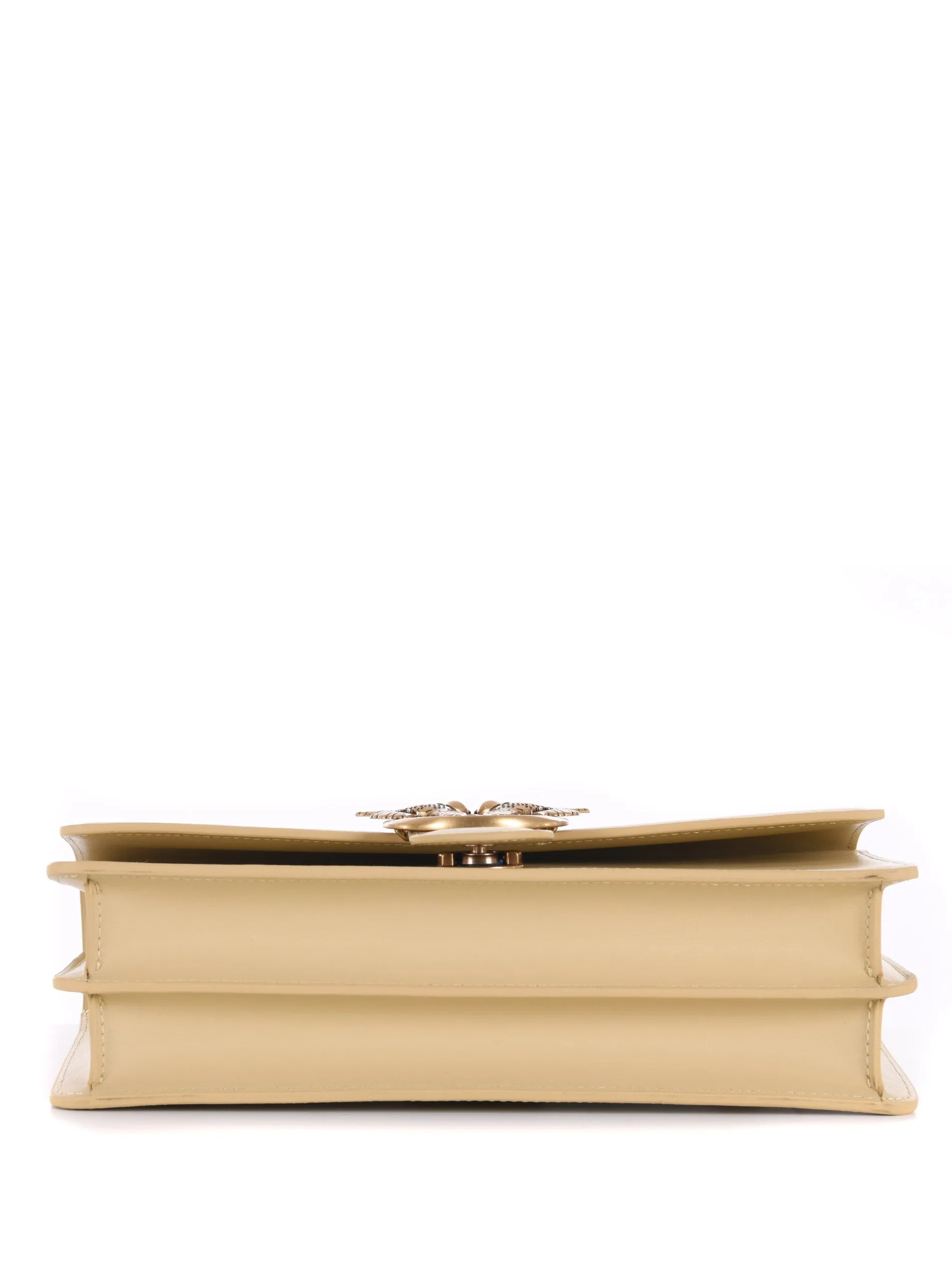 Pinko Classic Love Logo Plaque Quilted Shoulder Bag