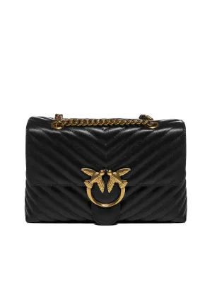 Pinko Love Lady Puff V Quilted Shoulder Bag