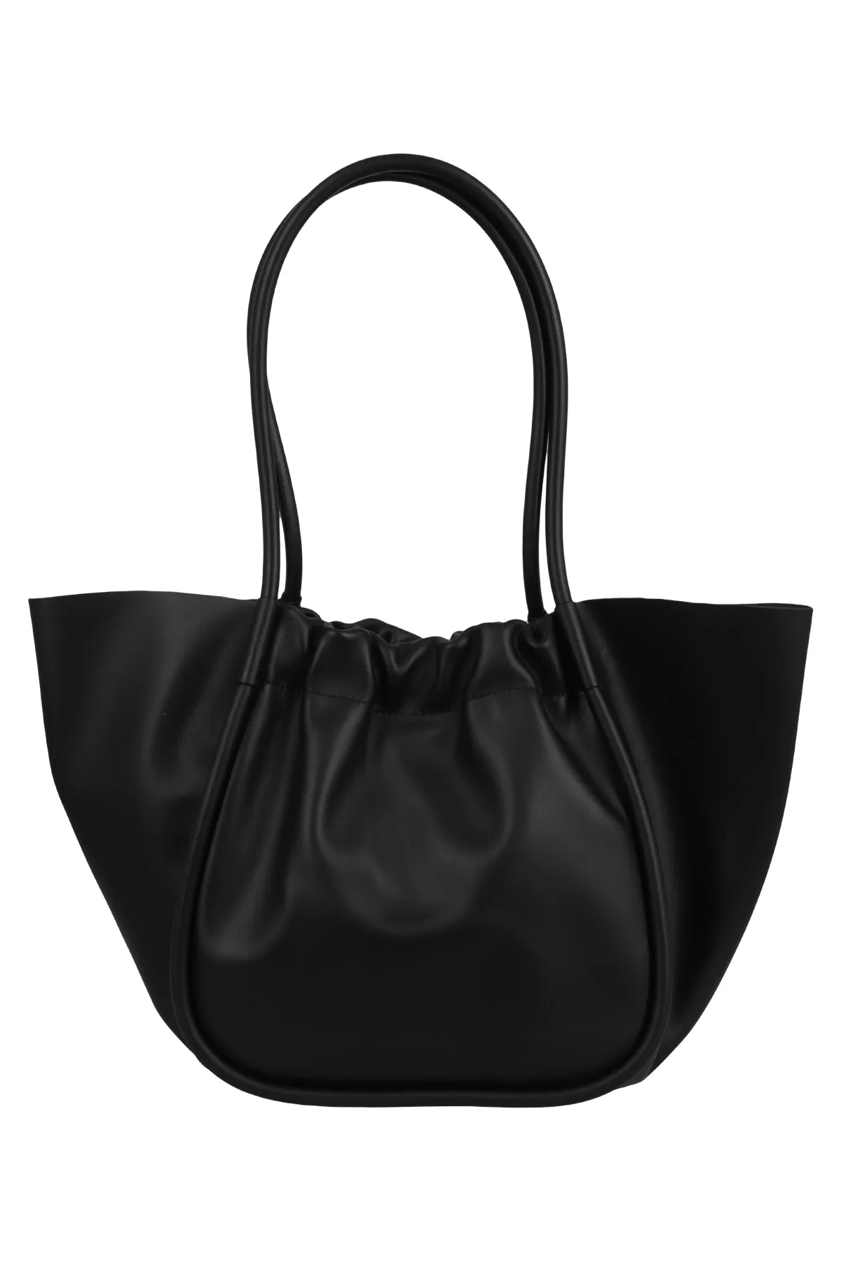 Proenza Schouler Logo Printed Gathered-Panel Tote Bag