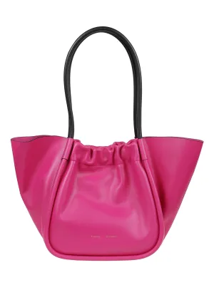 Proenza Schouler Ruched Logo-Detailed Large Tote Bag