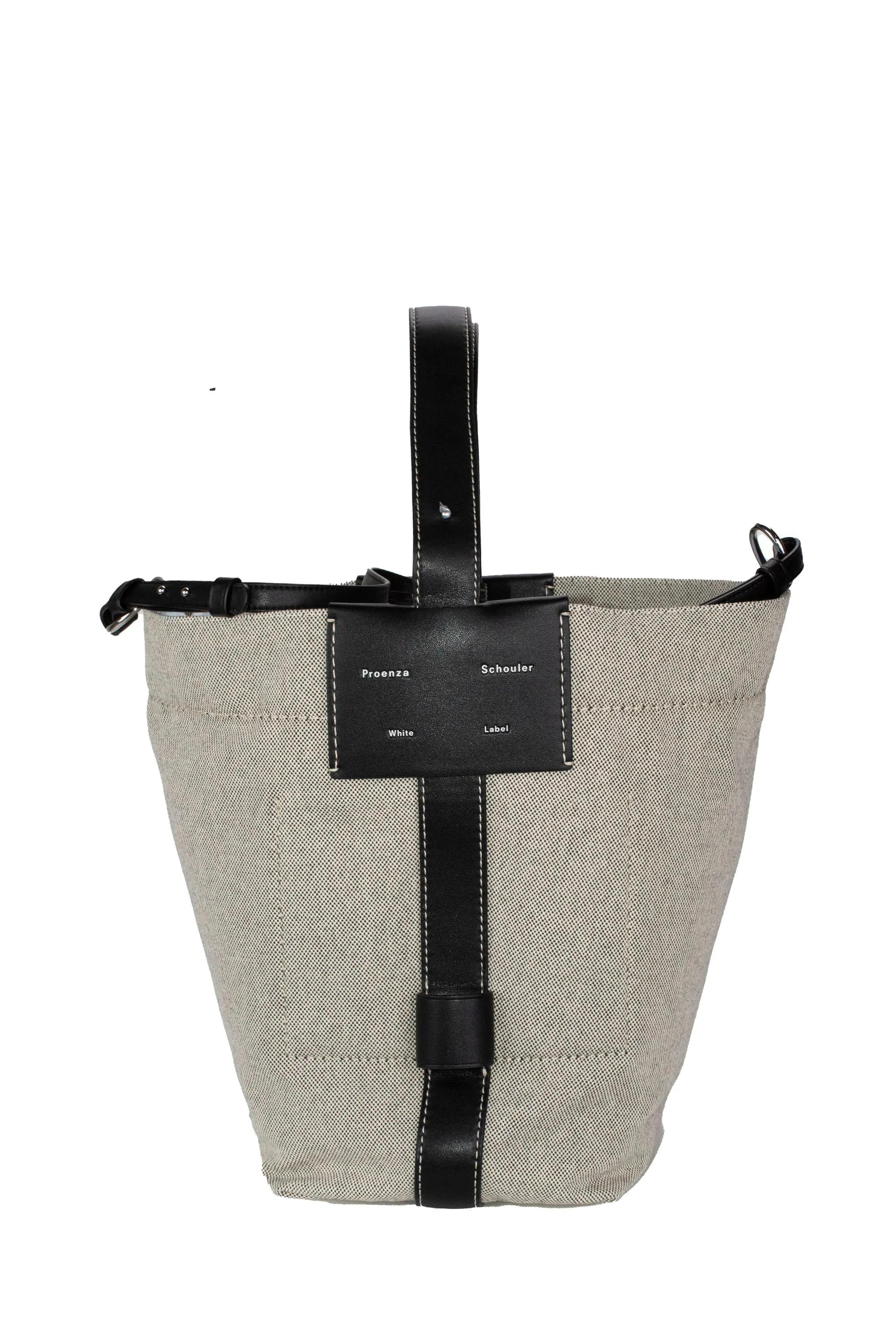 Proenza Schouler White Label Sullivan Logo Detailed Bucket Bag