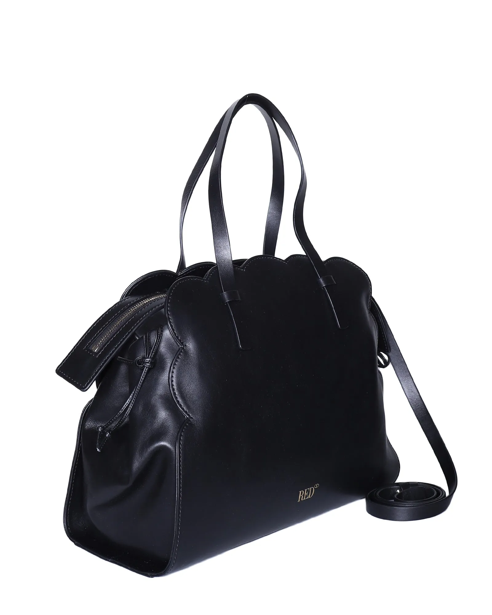 REDValentino Logo Print Tote Bag
