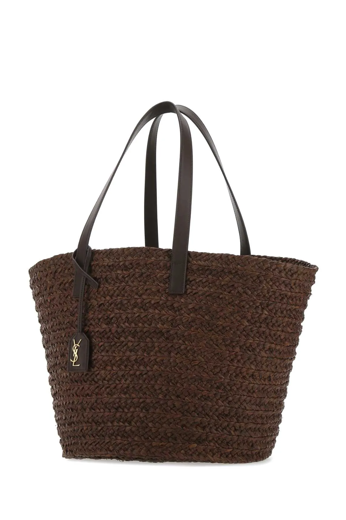 Saint Laurent Logo Plaque Tote Bag