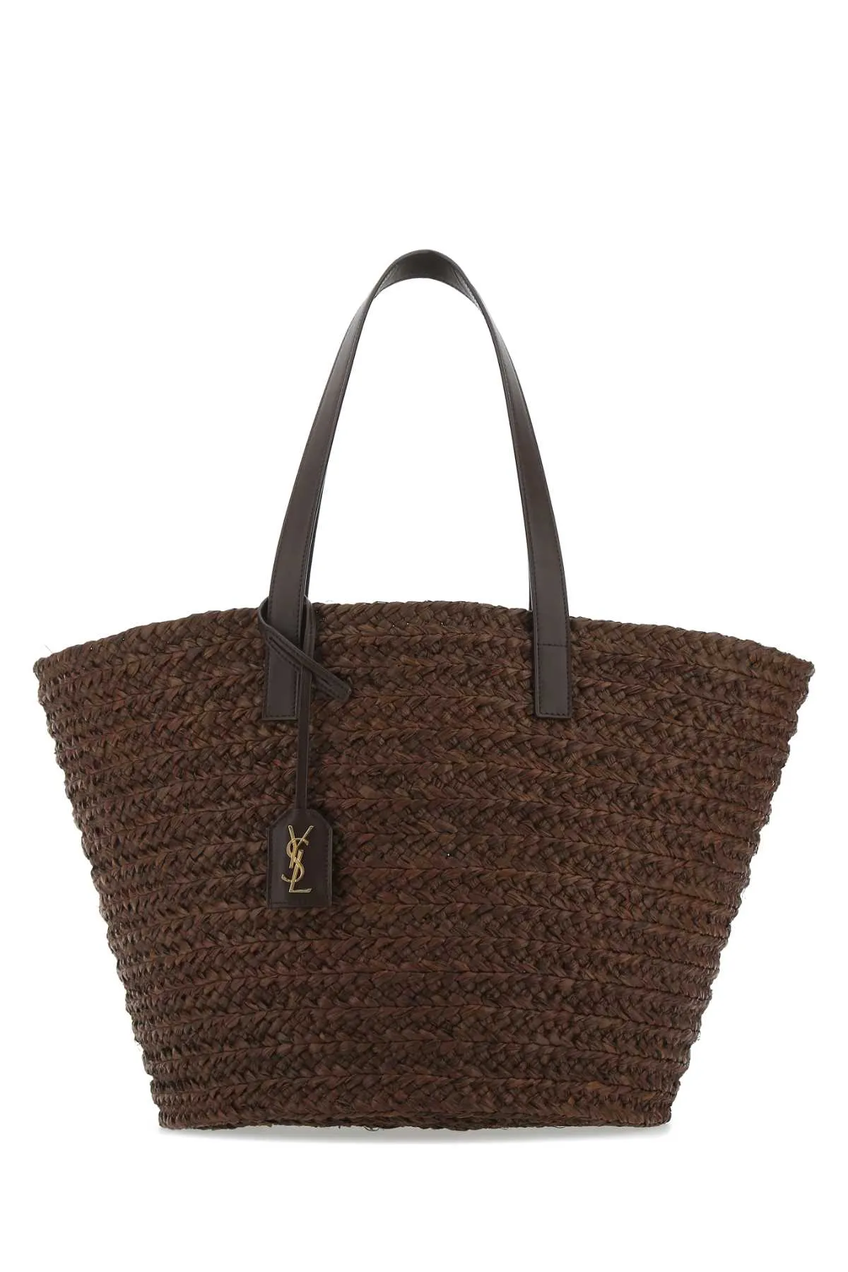 Saint Laurent Logo Plaque Tote Bag