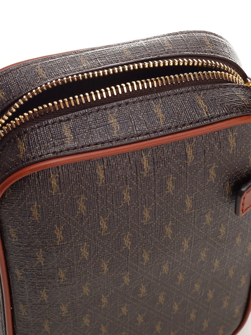 Saint Laurent Monogram Logo Print Crossbody Bag