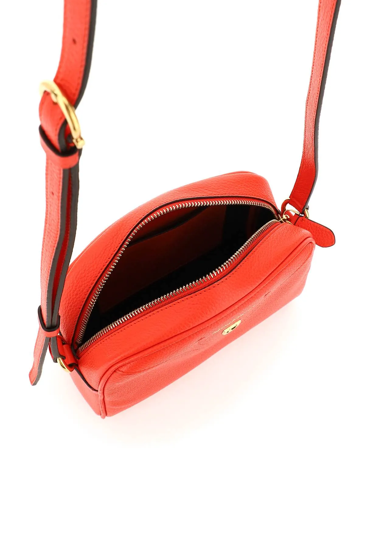 Salvatore Ferragamo Gancini Logo Printed Camera Bag