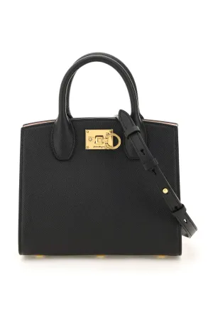 Salvatore Ferragamo Studio Box Tote Bag