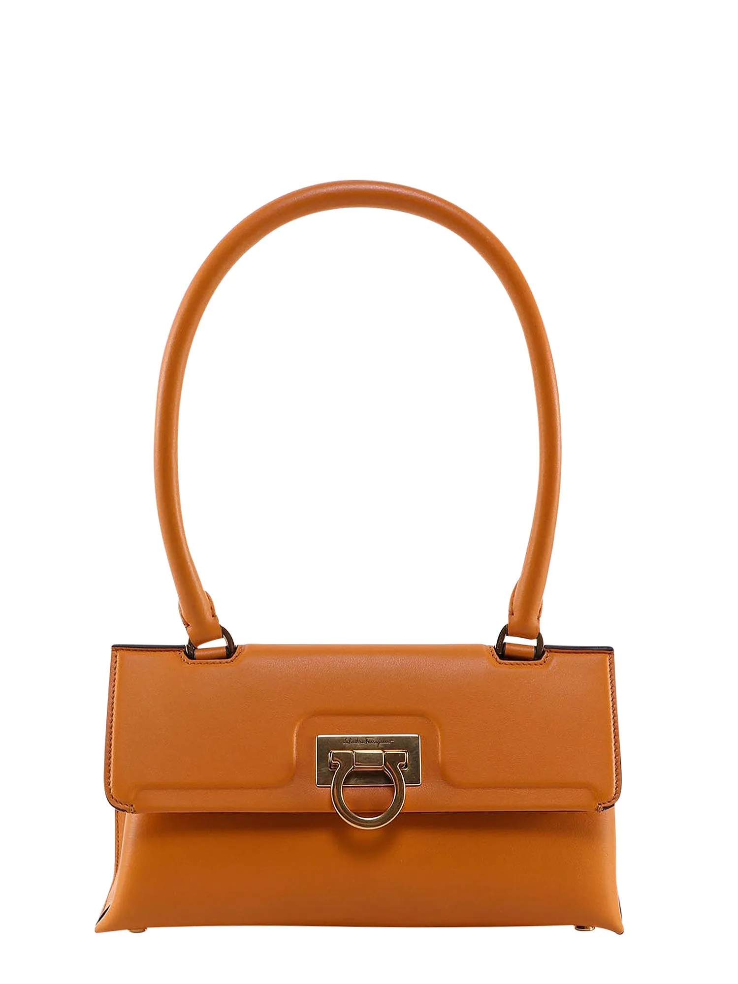 Salvatore Ferragamo Trifolio Long-Handle Shoulder Bag