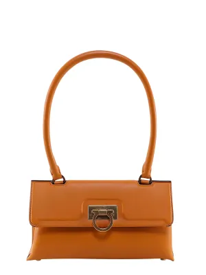 Salvatore Ferragamo Trifolio Long-Handle Shoulder Bag