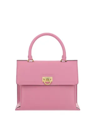 Salvatore Ferragamo Trifolio Small Top-Handle Bag