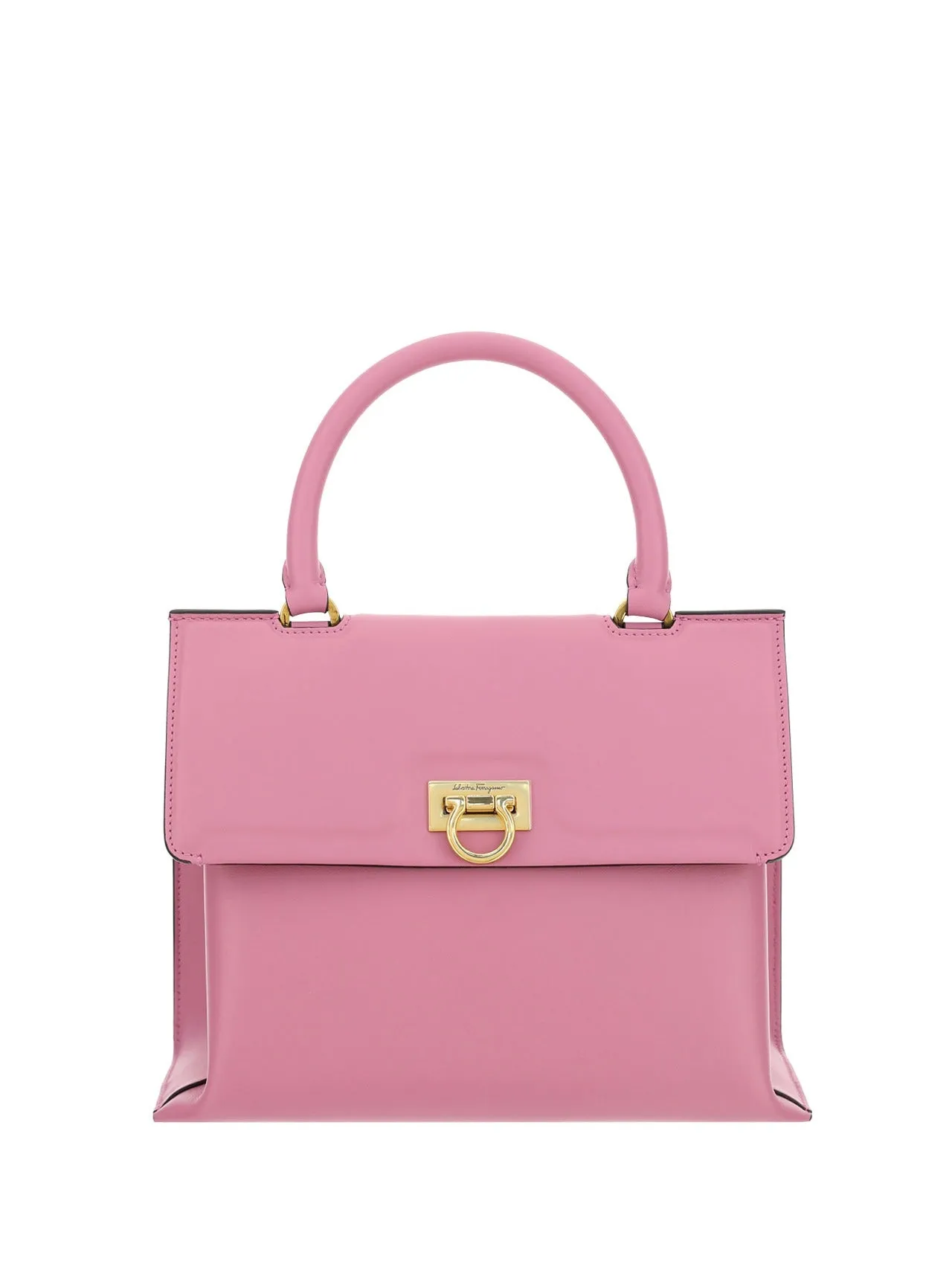 Salvatore Ferragamo Trifolio Small Top-Handle Bag