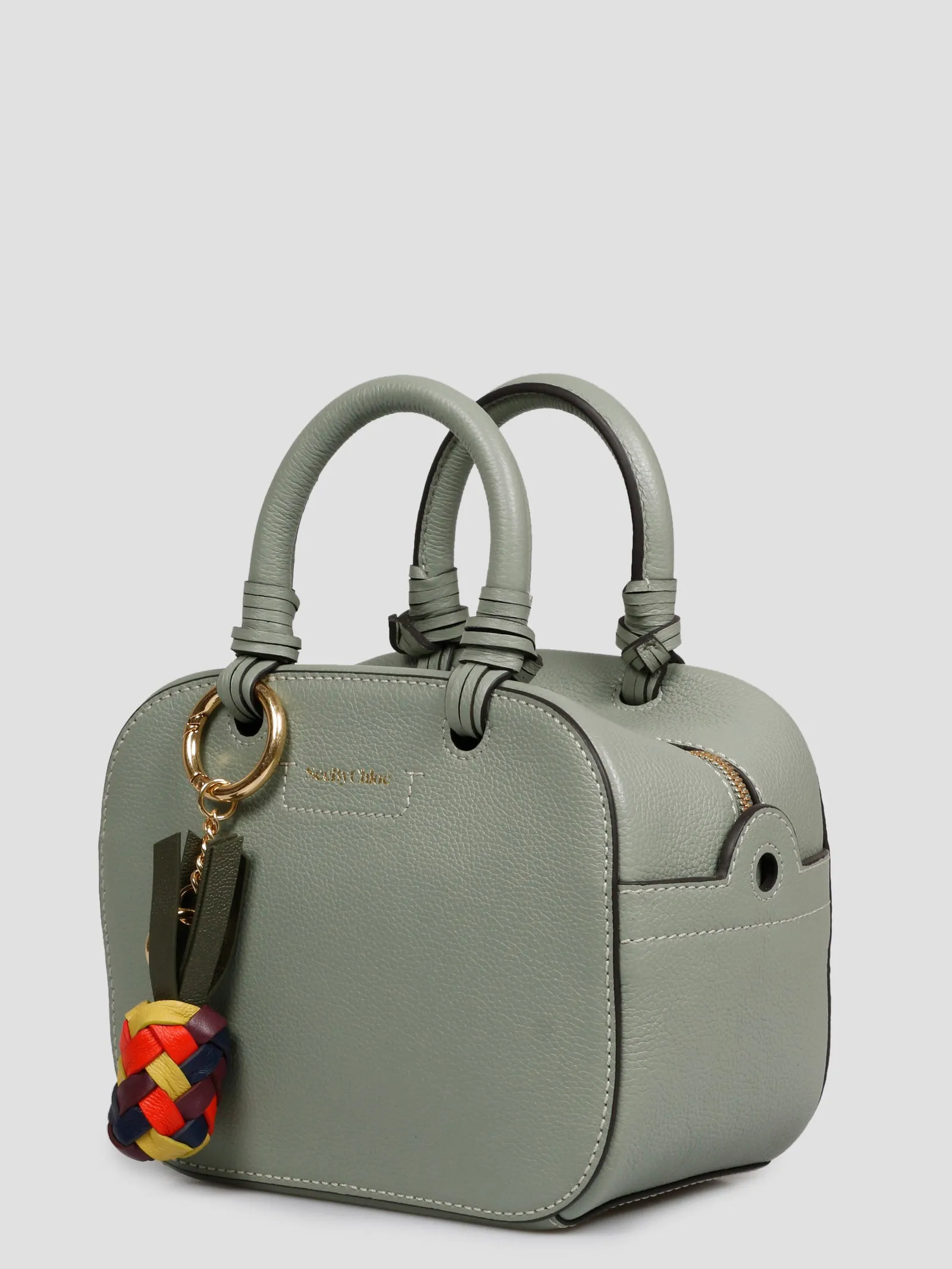 See By Chlo Logo Detailed Zipped Tote Bag
