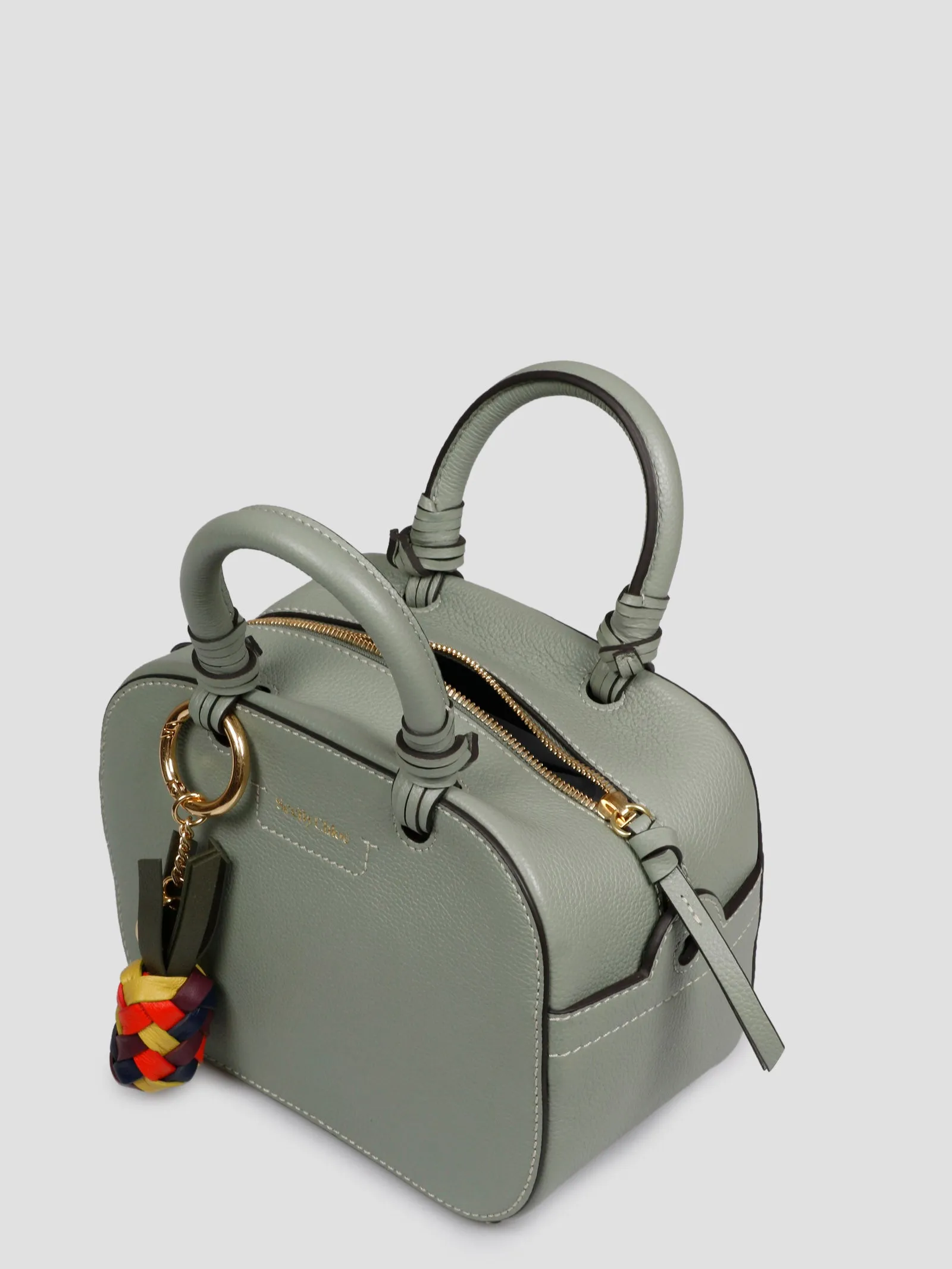 See By Chlo Logo Detailed Zipped Tote Bag