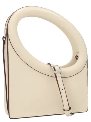 Staud Limone Logo Embossed Tote Bag