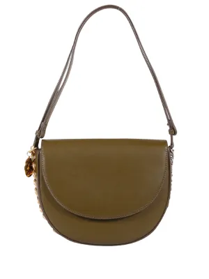 Stella McCartney Frayme Medium Flap Shoulder Bag
