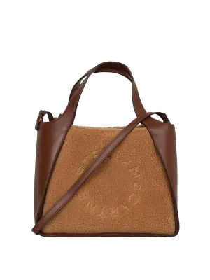Stella McCartney Logo Embroidered Teddy Crossbody Bag