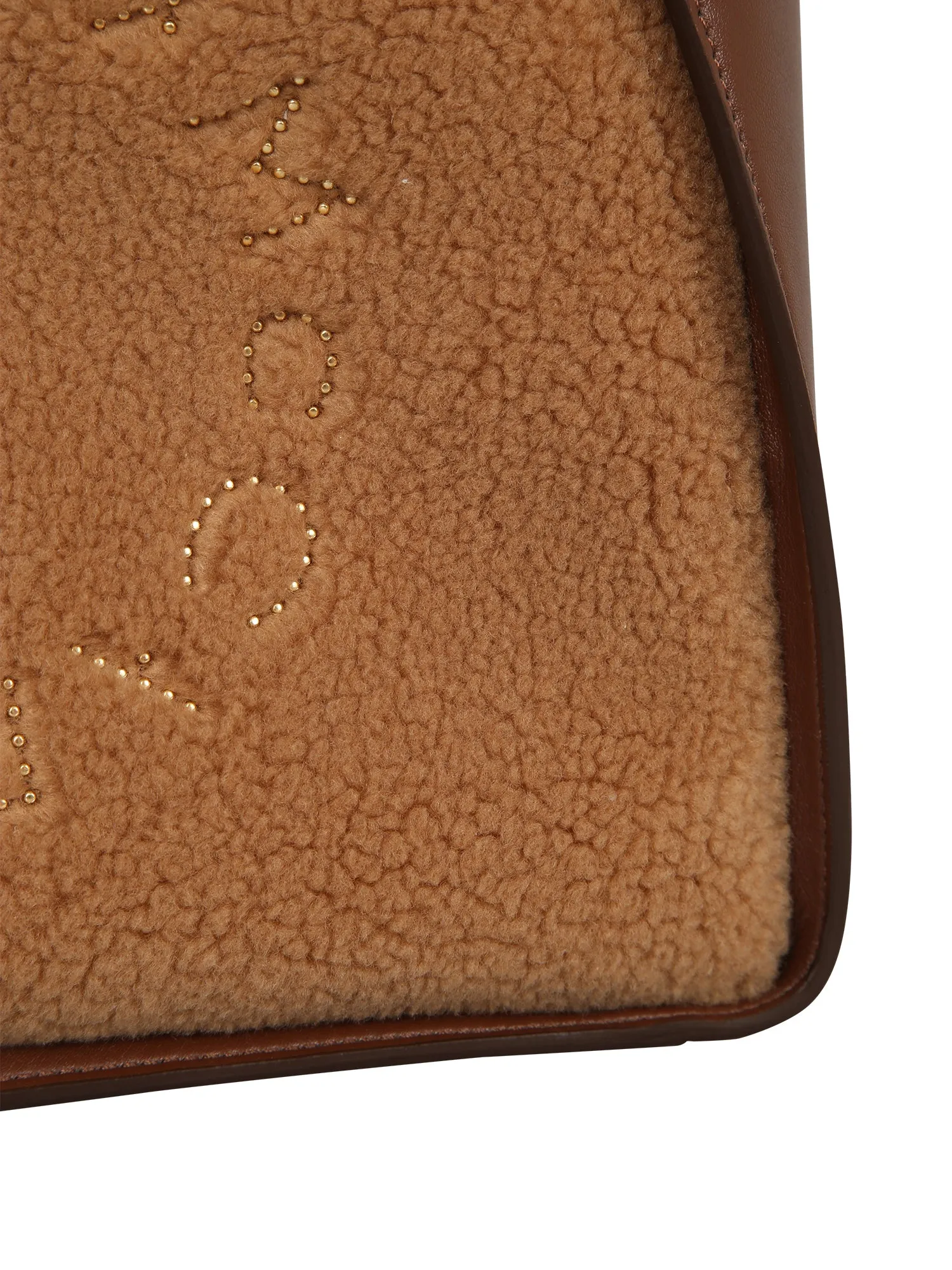 Stella McCartney Logo Embroidered Teddy Crossbody Bag
