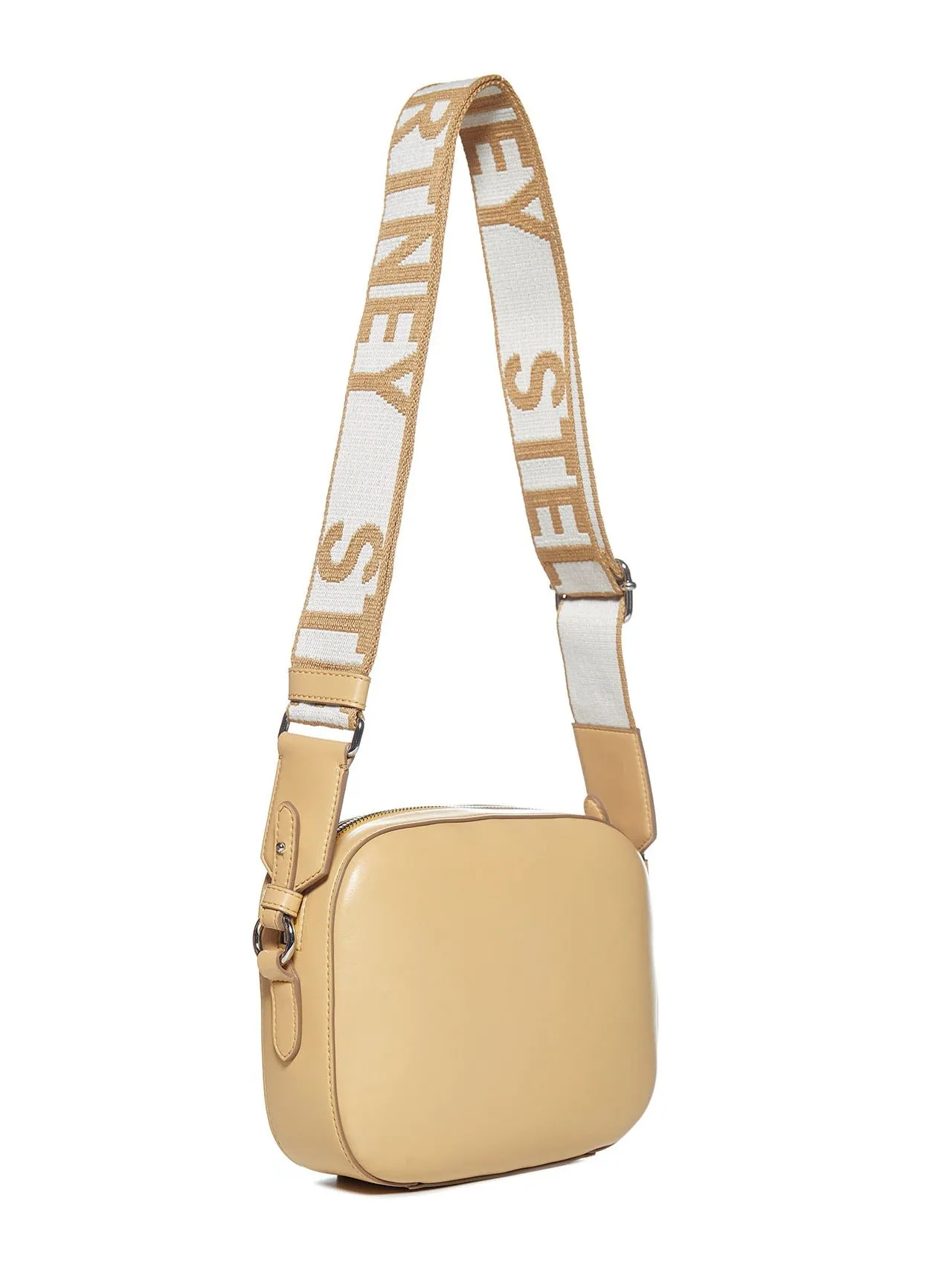 Stella McCartney Logo Perforated Mini Camera Bag