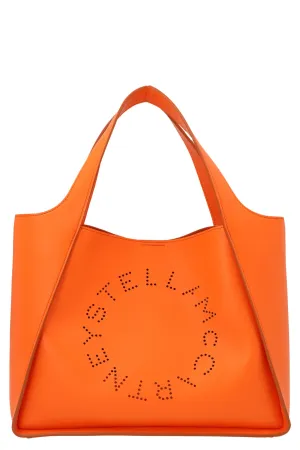 Stella McCartney Logo Perforated Tote Bag