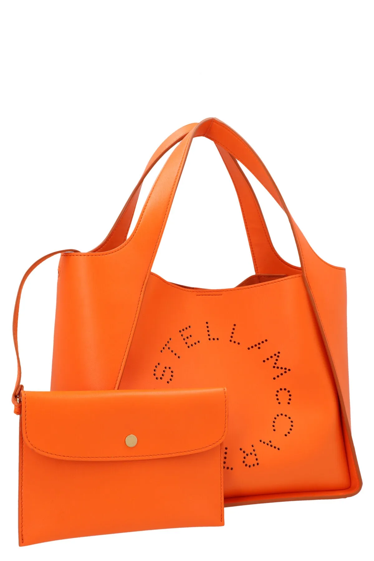 Stella McCartney Logo Perforated Tote Bag