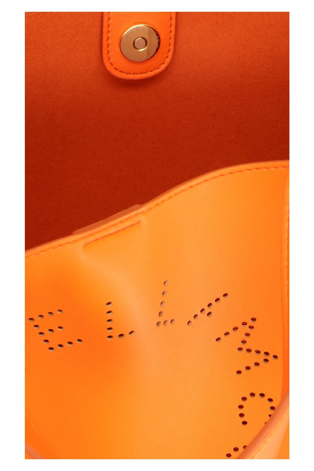 Stella McCartney Logo Perforated Tote Bag