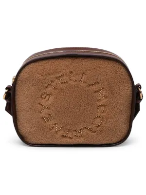 Stella McCartney Mini Stella Logo Teddy Crossbody Bag