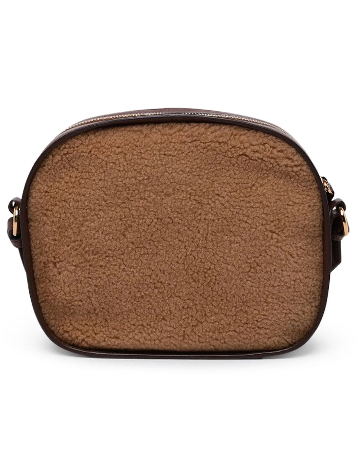 Stella McCartney Mini Stella Logo Teddy Crossbody Bag