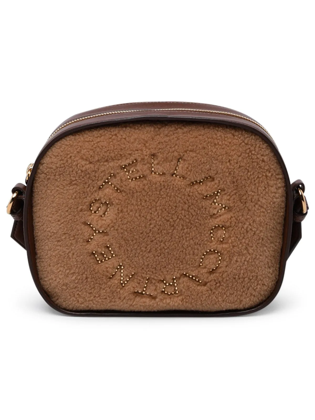 Stella McCartney Mini Stella Logo Teddy Crossbody Bag