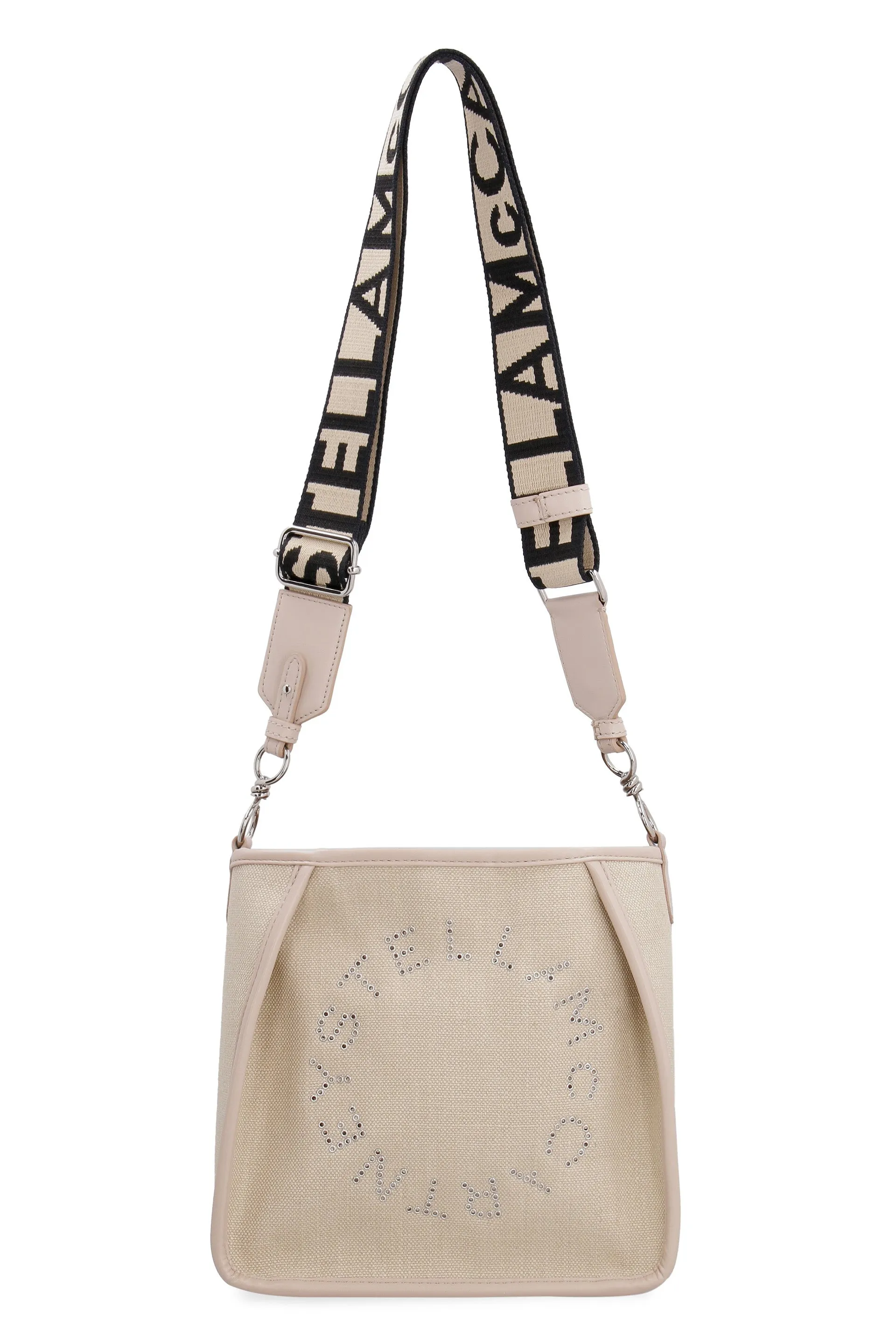 Stella McCartney Perforated Logo Crossbody Bag
