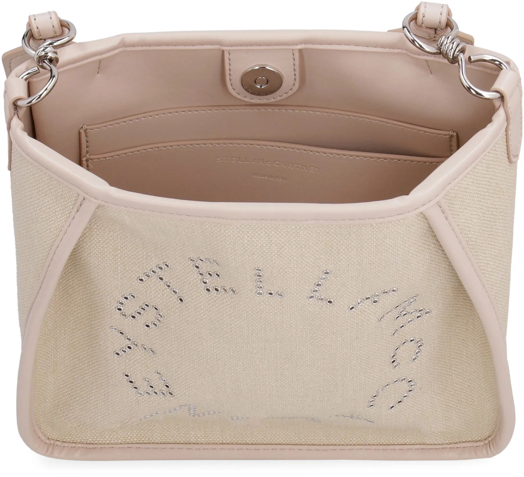 Stella McCartney Perforated Logo Crossbody Bag
