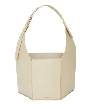 The Attico Panelled Logo Stamp Tote Bag