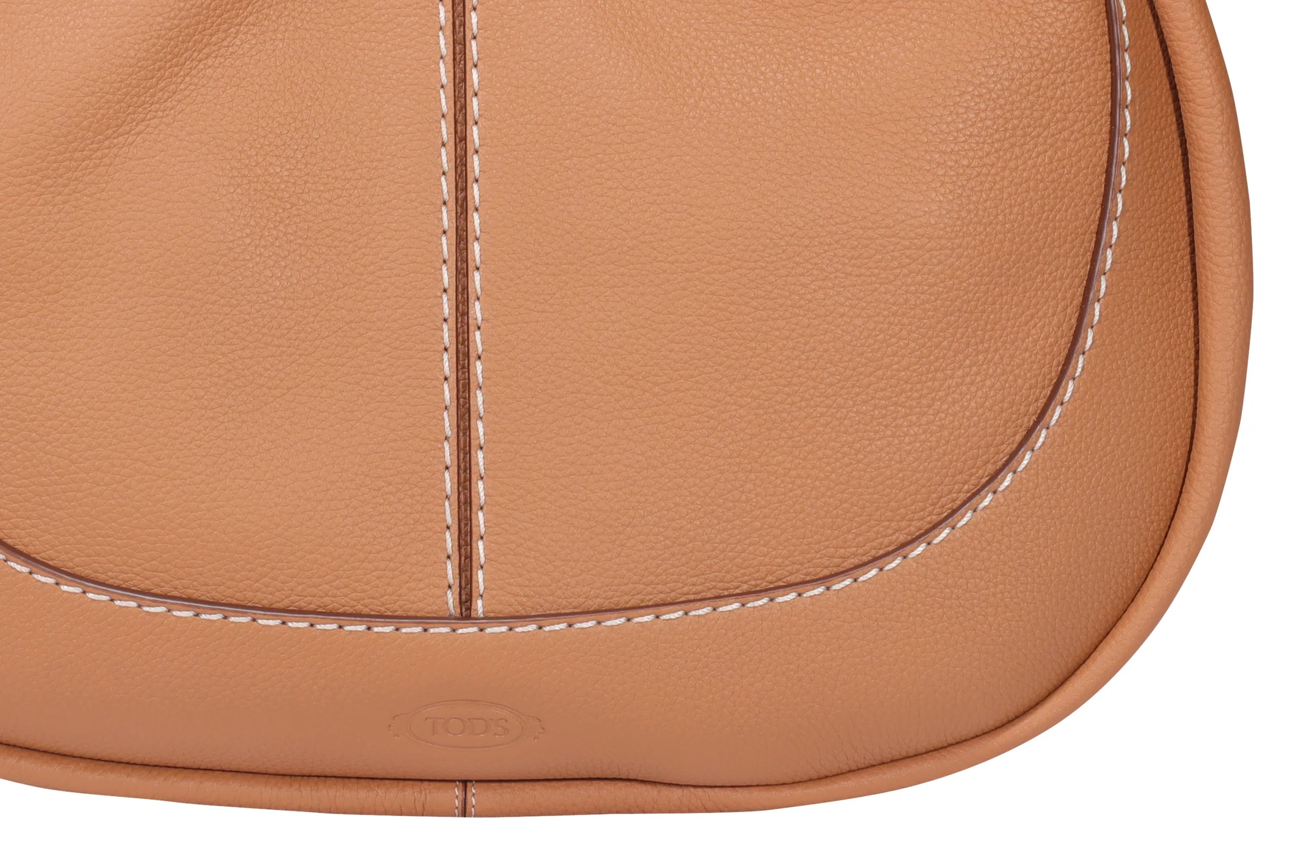 Tod's Logo Embossed Hobo Bag