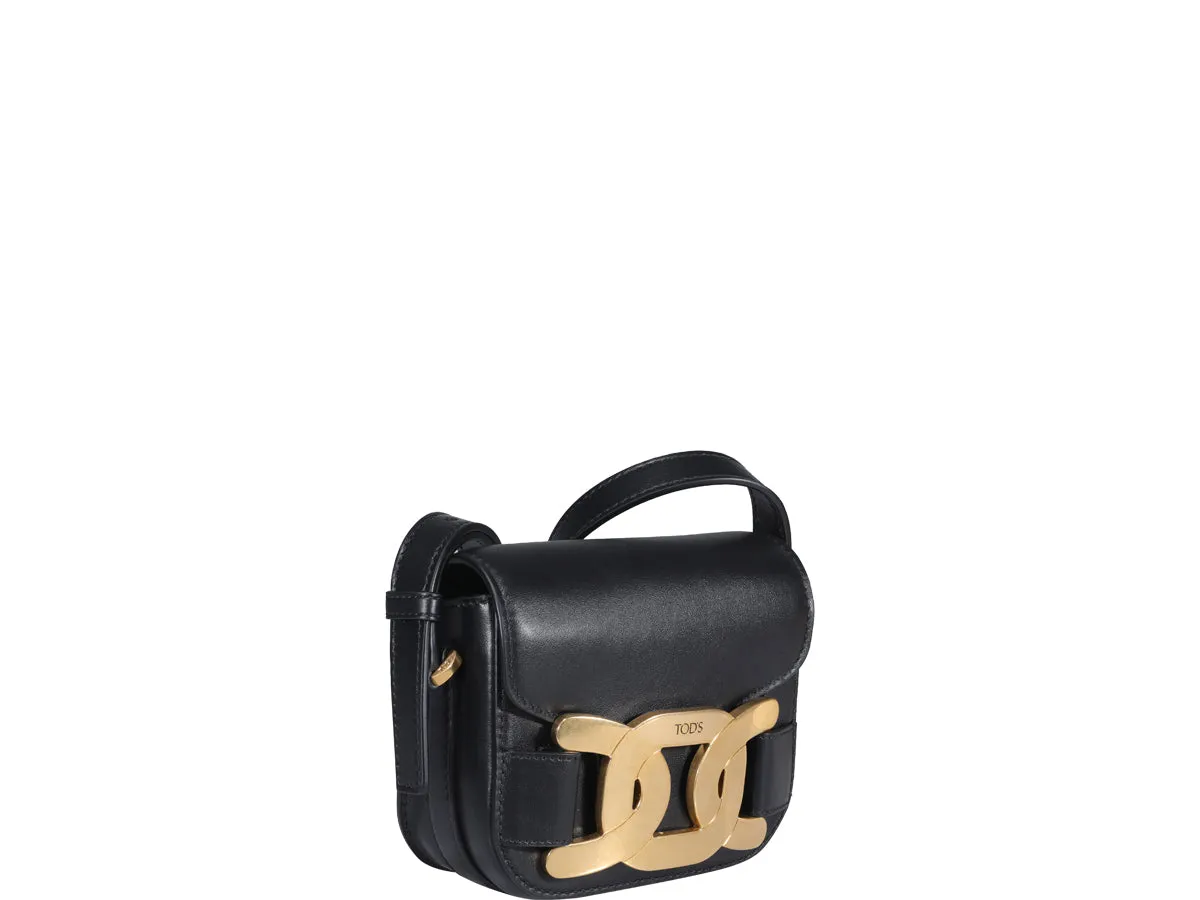 Tod's Logo Plaque Mini Crossbody Bag