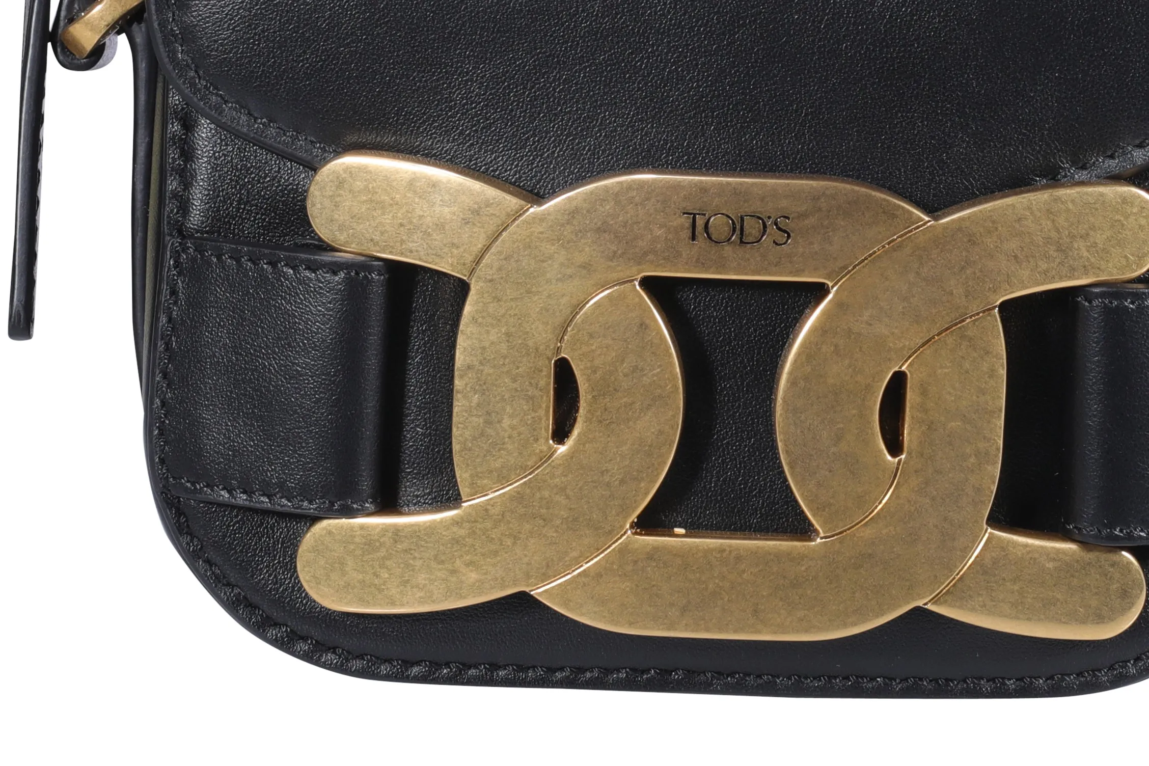 Tod's Logo Plaque Mini Crossbody Bag