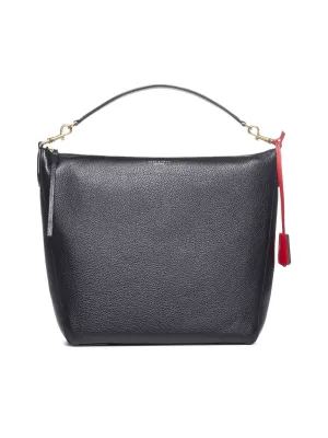 Tory Burch Perry Logo Printed Hobo Bag