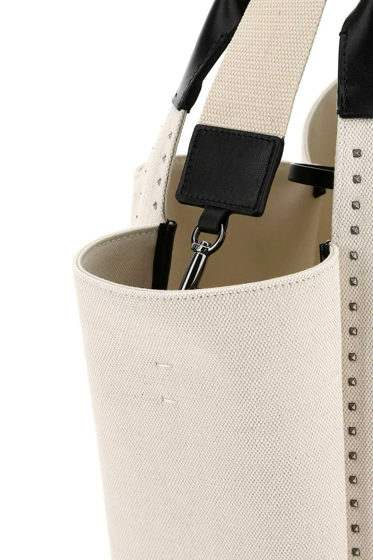 Valentino Atelier Logo Printed Tote Bag