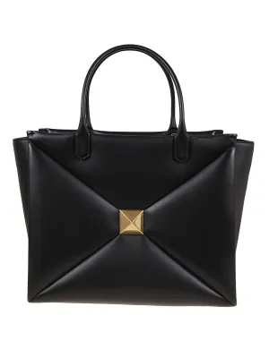 Valentino Garavani One Stud Quilted Tote Bag