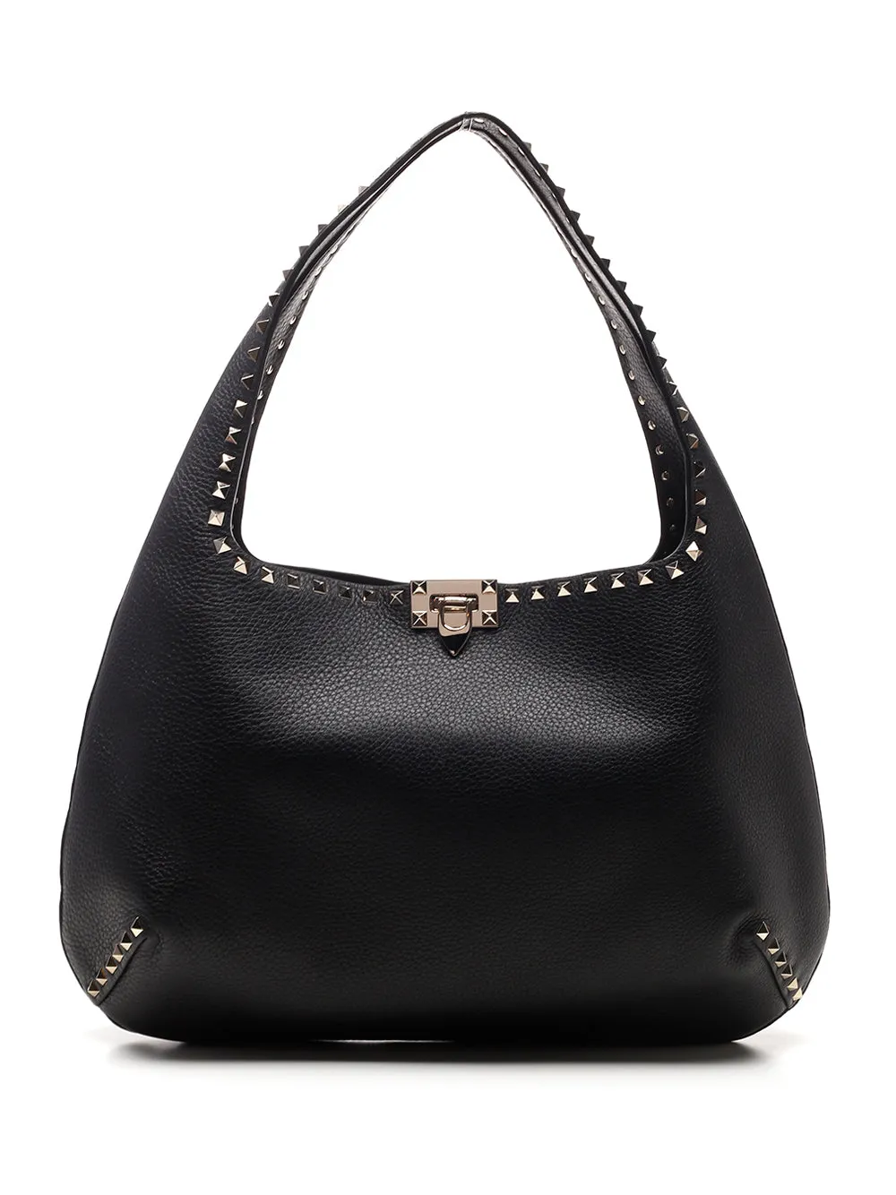 Valentino Garavani Rockstud Hobo Shoulder Bag