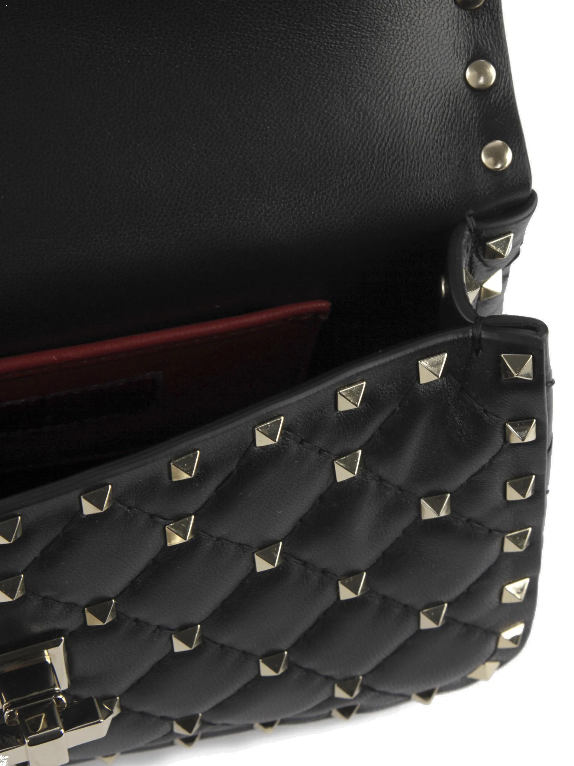 Valentino Garavani Rockstud Spike Foldover Shoulder Bag